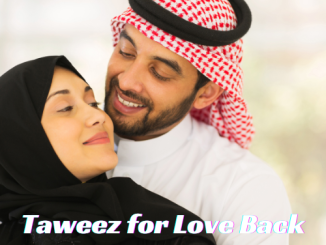 taweez for lost love back